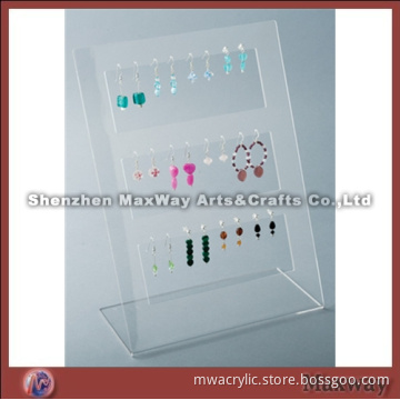 L-shaped Fashional Acrylc/Lucite Jewelry/Earring Holder/Display Rack
